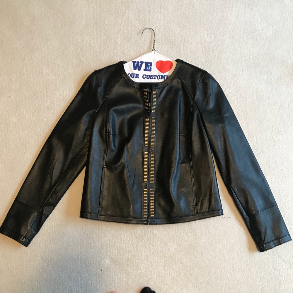 Leather jacket